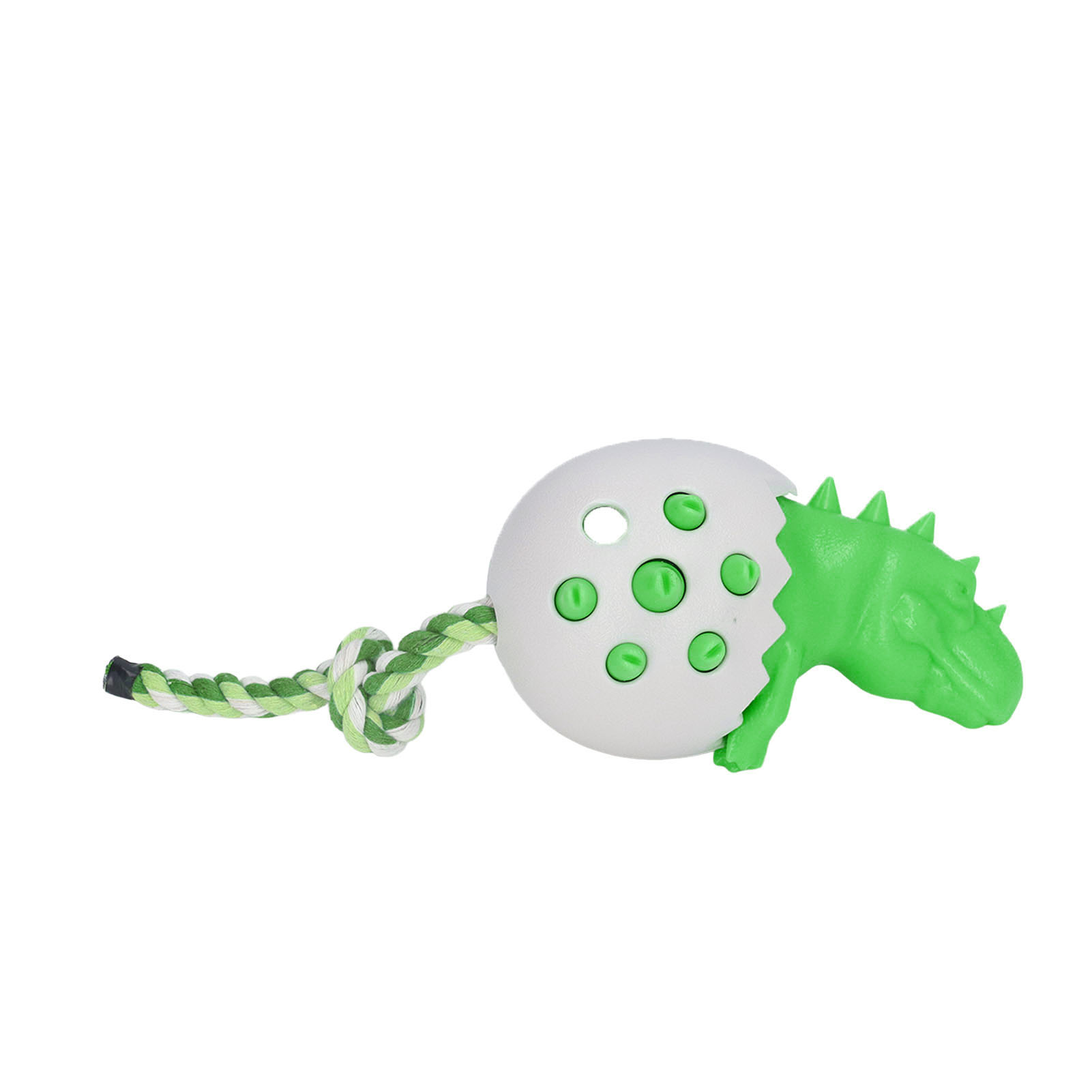 Dinosaur Egg Dog Chew Toys Bite Resistance Dog Toothbrush Chew Toys For Dog Dental Care