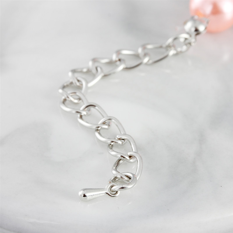 S/M/L Pearl Necklace Pet Collar, Cute Cat Collar with 5cm Extension Chain & Bow Knot Cat and Dog Jewelry Necklace Pet Supplies