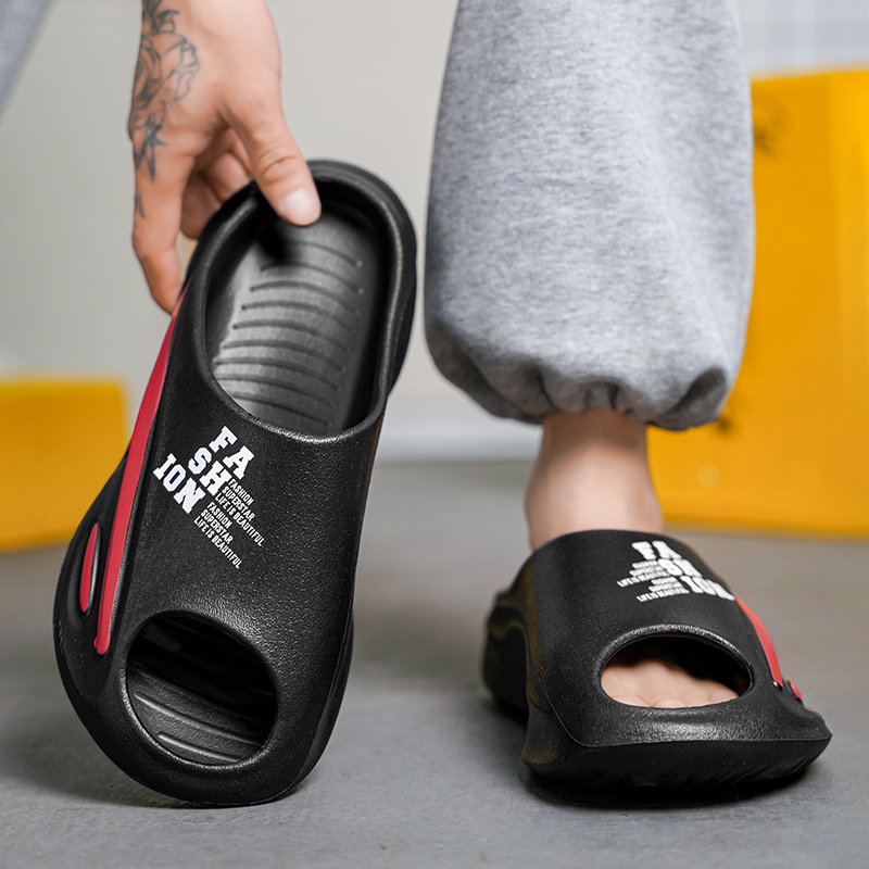 New Men's Slippers Indoor Outdoor Sandals Beach Comfortable Soft Slides Men Casual Shoes Flip-flops Women Home Slippers 36-45