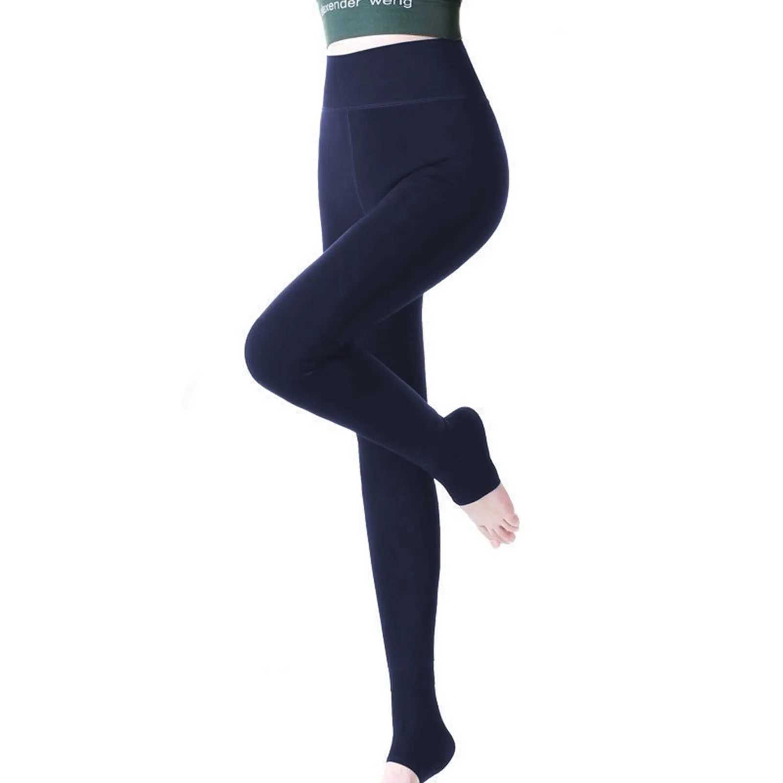 Women Legging Winter Extra Thick Warm Fleece Lined Thermal Stretchy Slim Skinny Leggings Pants Tights Vintage TrousersX240914