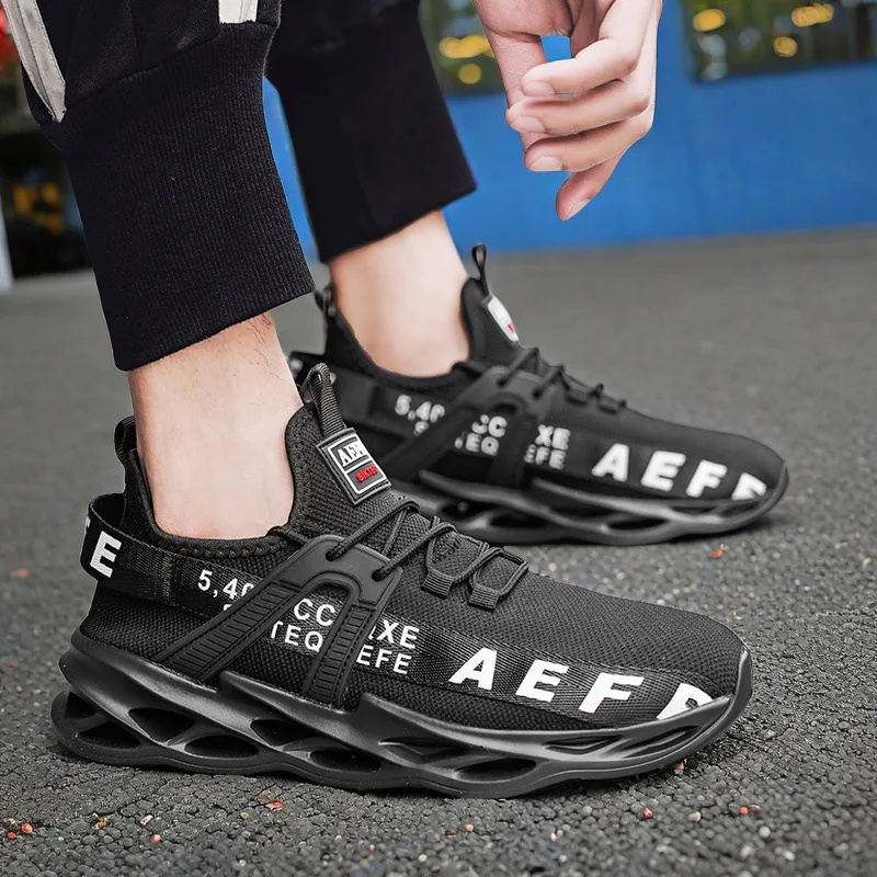 Sport Tennis Shark Shoes: 2024 Breathable Sneakers for Men 4