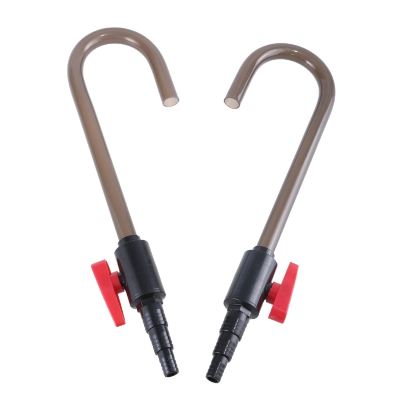 Aquarium Water Changing Device Easy Use Hook Water Changer for Tanks Water Changer Pipe Accessories