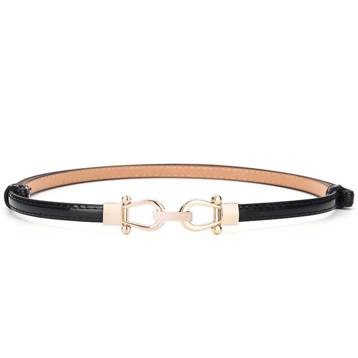 Womens Dress Shirt Decoration Belt Elegant Slim Buckle BeltX240914