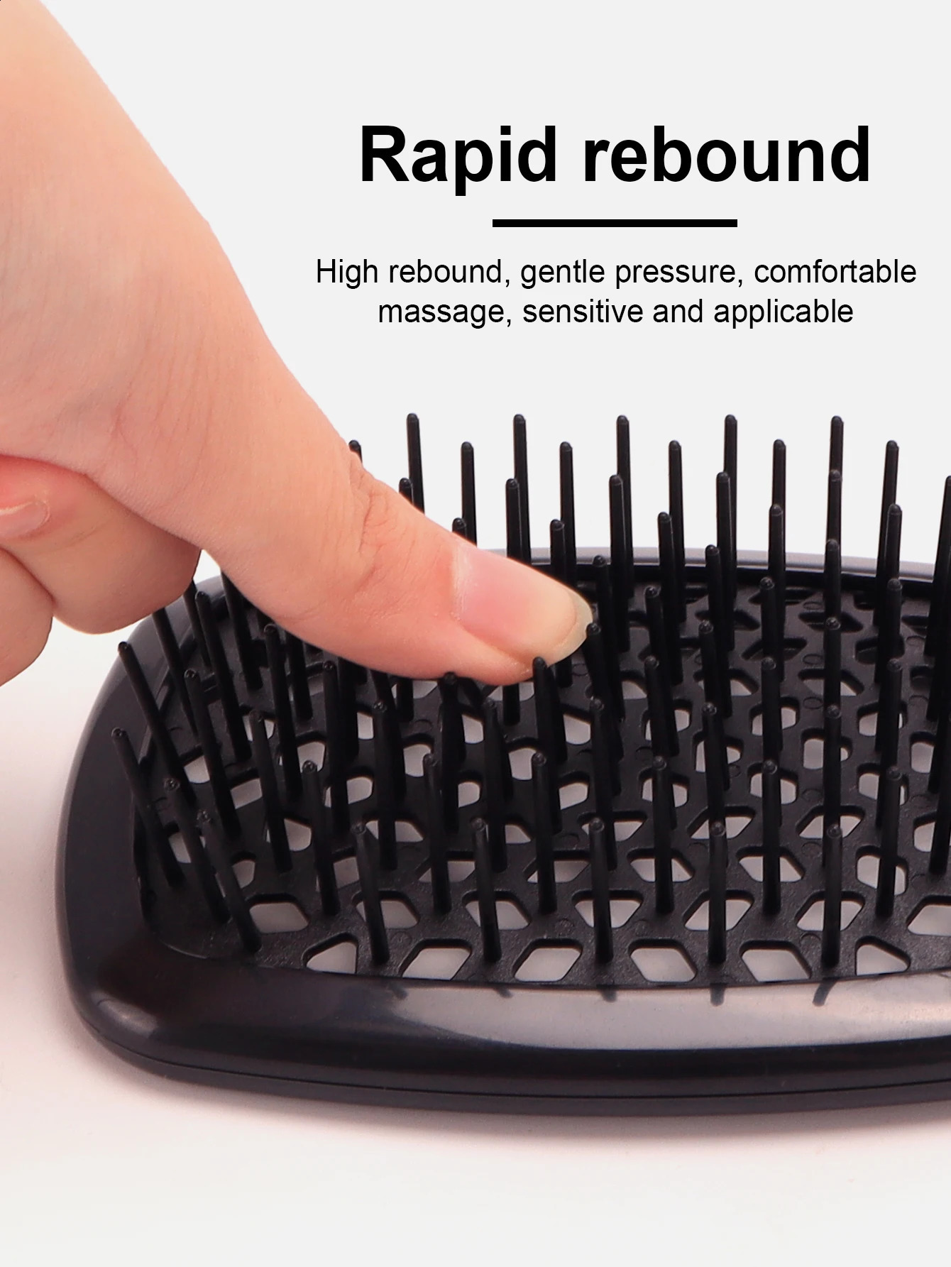 Air Cushion Comb Tangled Hair Brush Massage Antistatic Hollow Out Wet Curly Brushes Barber Styling Tool 240911