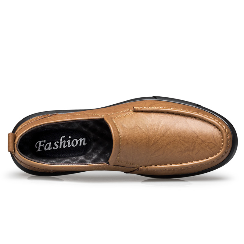 Luxury Genuine Leather Men Shoes Brand 2024 Casual Flats Slip on Formal Loafers Men Moccasins Male Driving Shoes Big Size 38-46