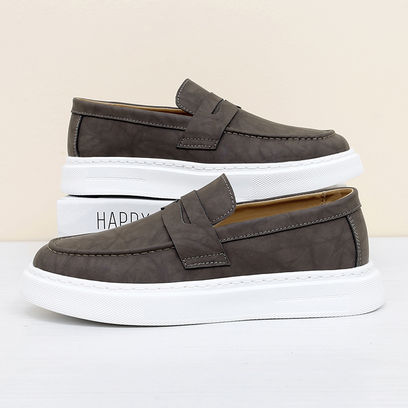 Genuine Leather Male Summer Slip on Loafers Handmade Men's Casual Leather Shoes Hot Sale Driving Shoes Moccasins Walking Flats
