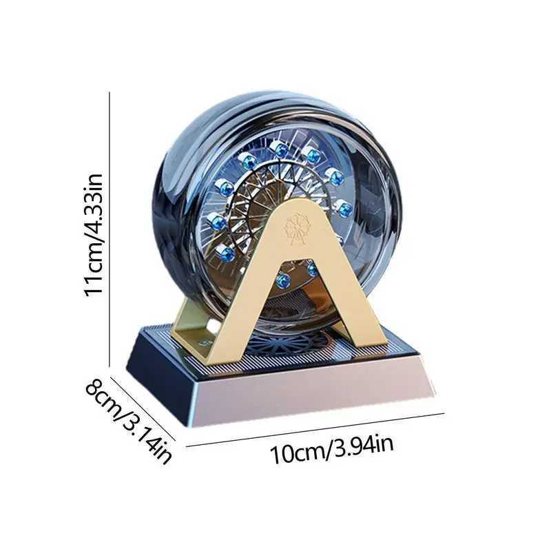 Car Air Freshener Car Interior Ornament Car Accessories Ferris Wheel Shape Solar-powered Car Perfume Diffuser For Cars Truck SUV Auto ConvertibleL2409