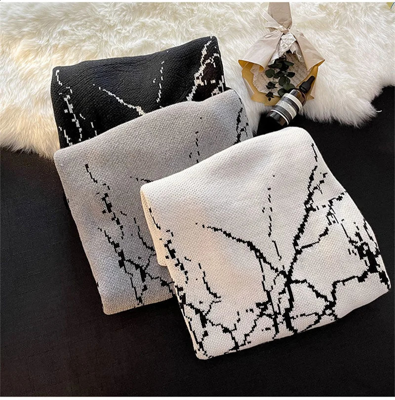 Y2K Spring Autumn Casual Sweater Round Collar Pullover Mens Clothing Fashion Printing Top Loose Knitwear Hombre 240912