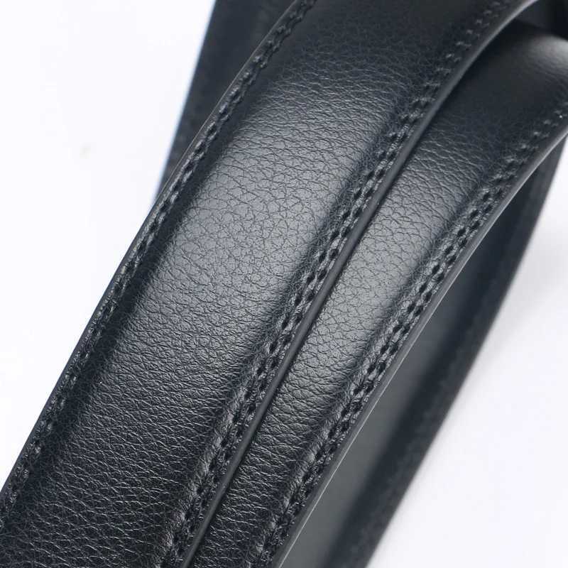 130 140 150 160 170cm Large Plus Size Belt Straps No Buckle for Automatic Buckle Genuine Leather Belts Men No Buckle 3.5cm WideX240914