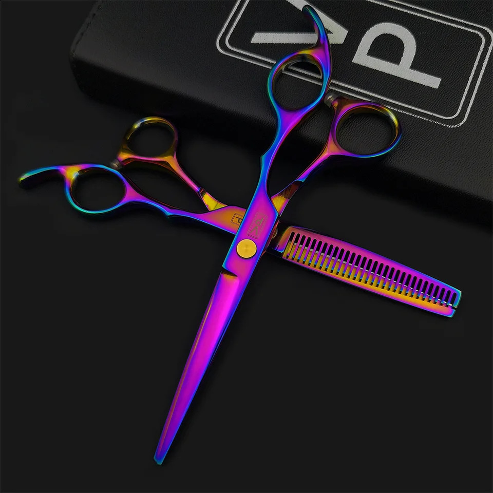 VP Hairdressing Scissors Professional Salon 6 Inch Hairdressing Scissors Set Barber Tool Cutting Thinning Hair Hairdressers Set 240905