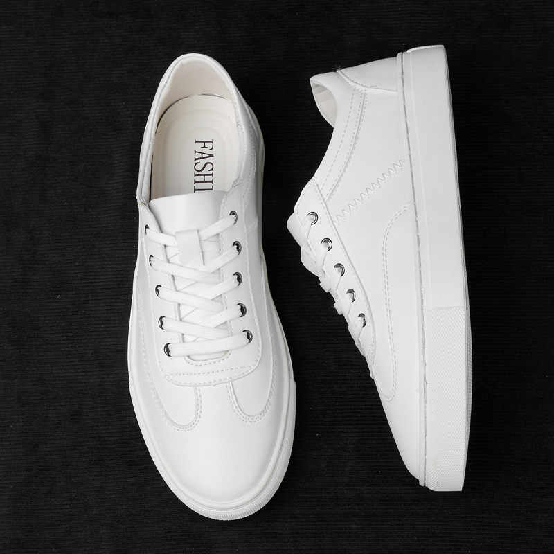High Quality Men Outdoor Shoe Fashion Mens Sneakers New Non-Slip Men Casual Shoes Genuine Leather Male Comfortable Skate Shoe
