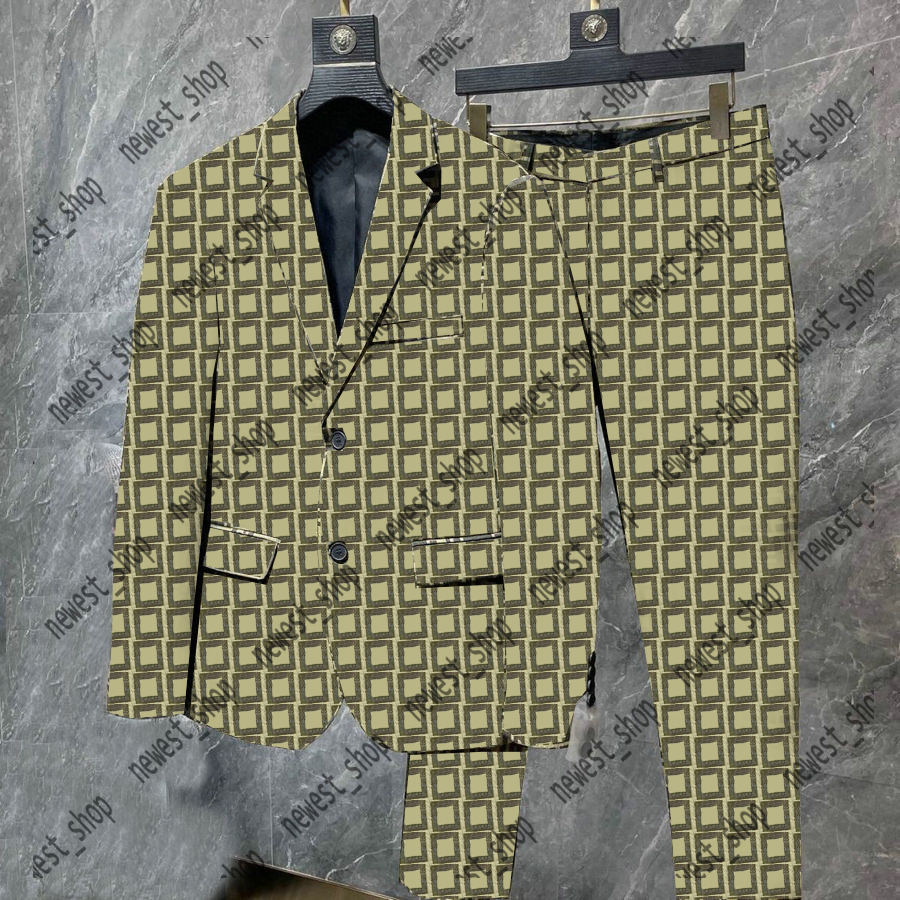 Mens Suits Blazers Western clothing designer men Blazer luxury outwear coat 24ss slim fit casual letter print coats man dress suit pants XXXL