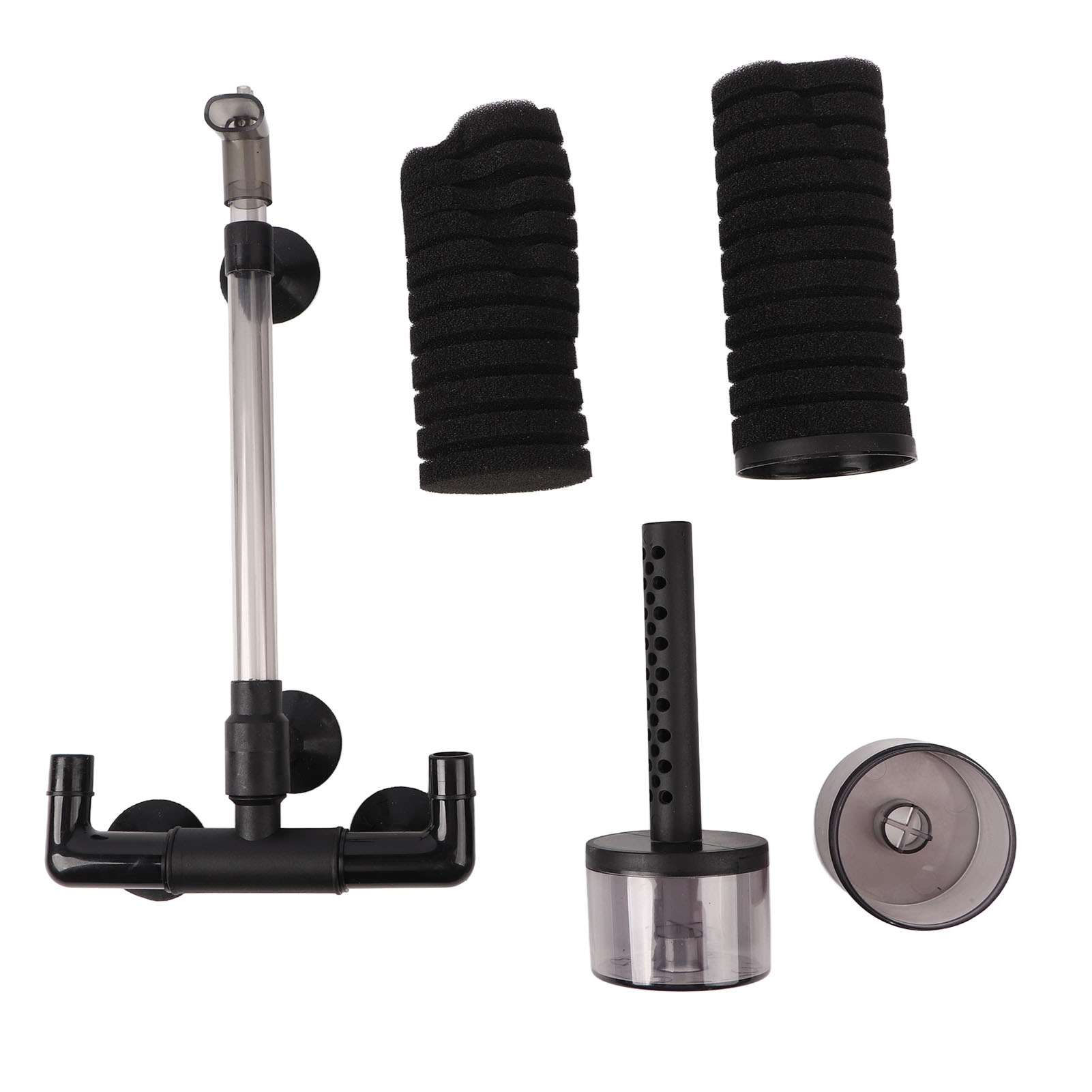 Aquarium Sponge Filter Strong Adsorption Capacity Quiet Mini Fish Tank Biochemical Water Filter With Filter Material YU-229A