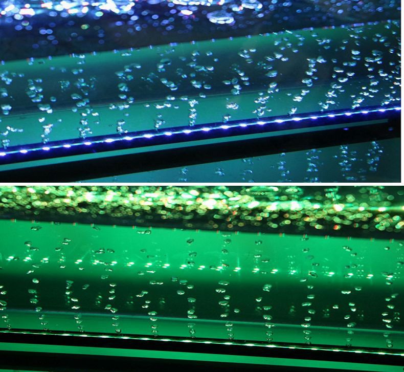 16-61cm Remote Change Colorful LED Aquarium Light Fish Tank Coral Lamp Submersible Lights LED Strip Light Lamp for fish Parts