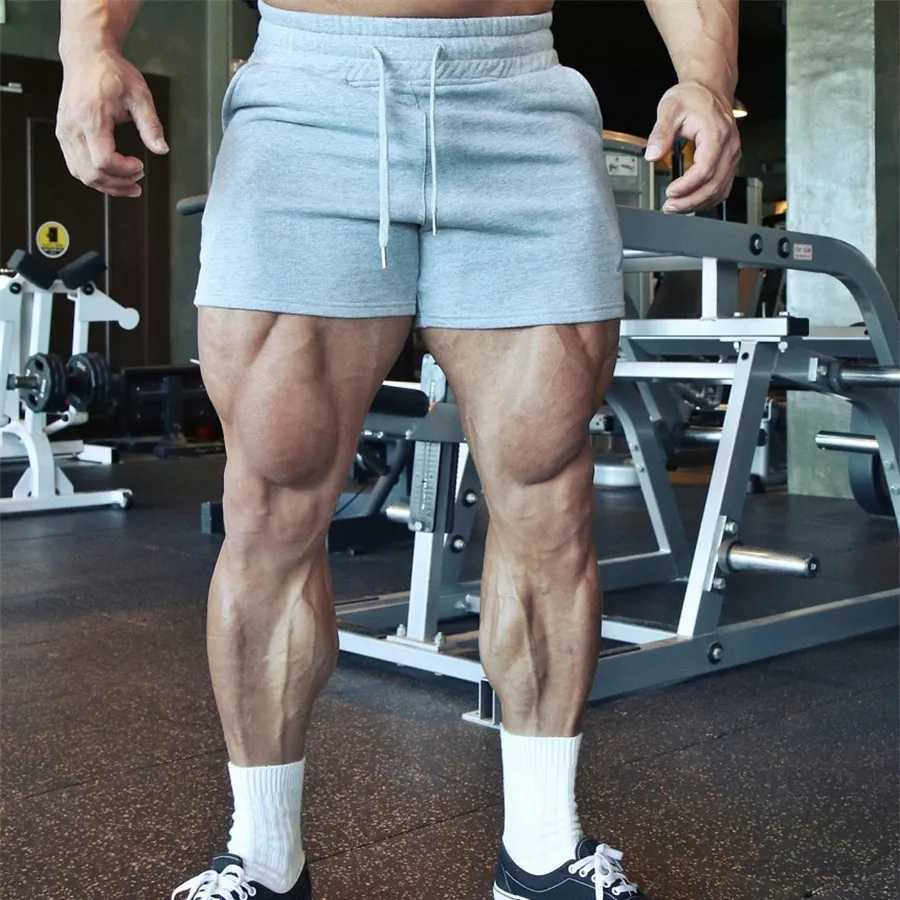 Men Training Shorts Casual Shorts Men Sportswear jog Cotton Shorts Fitness Gym Men Shorts Y240914