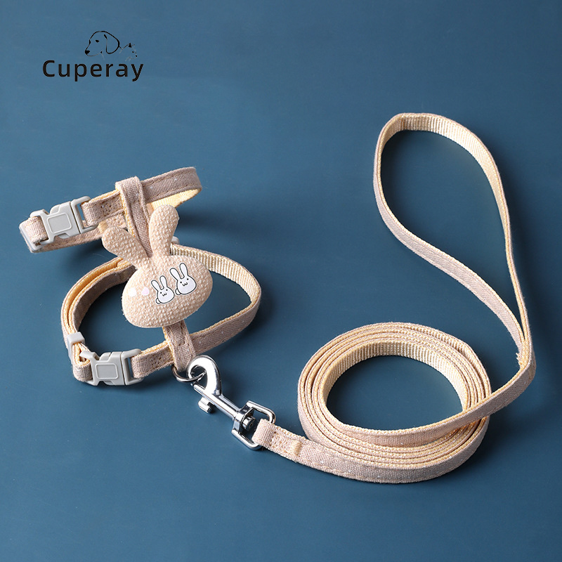 Cat Harness and Leash Set,Cats Escape Proof-Adjustable Kitten Harness for Large Small Cats,Soft Walking Travel Pet Safe Harness