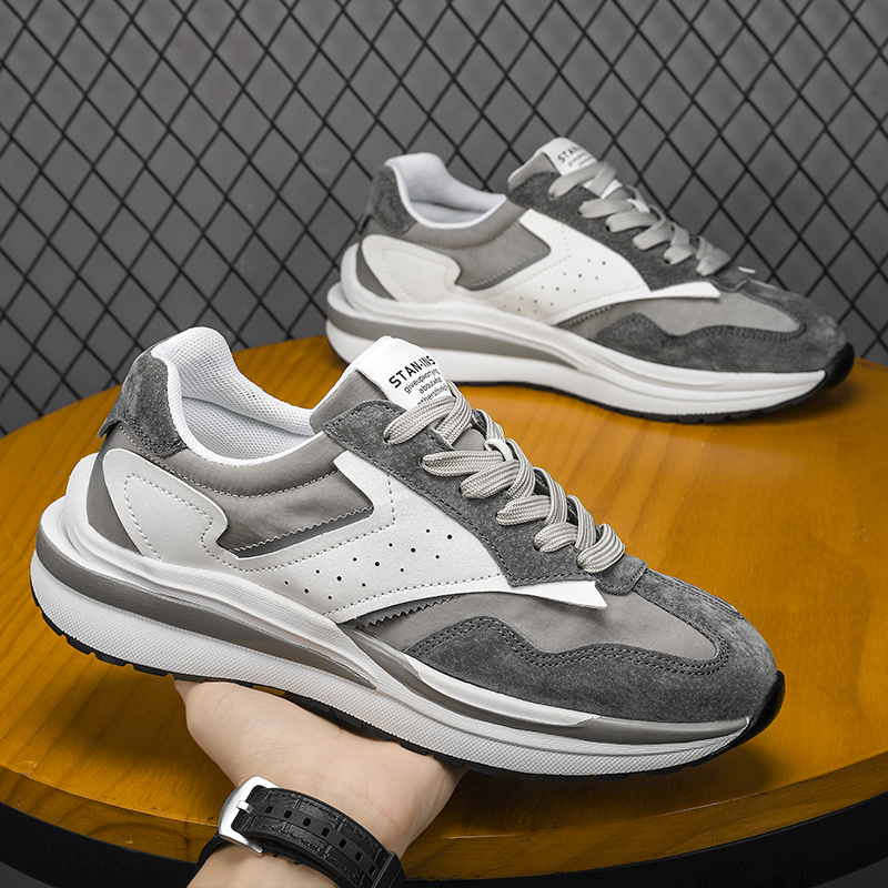 2024 Mens Luxury Running Shoes Breathable Skateboard Shoes Chunky Comfy Soft Casual Sneakers Men Tenis Masculino Footwear Male