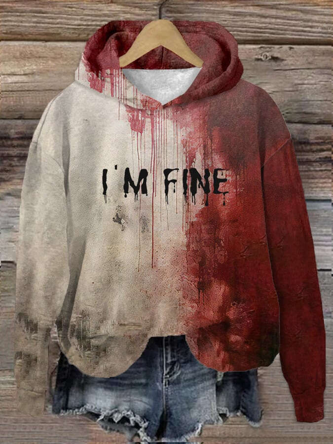 2024 Halloween horror hooded men's loose new sweatshirt hot selling item