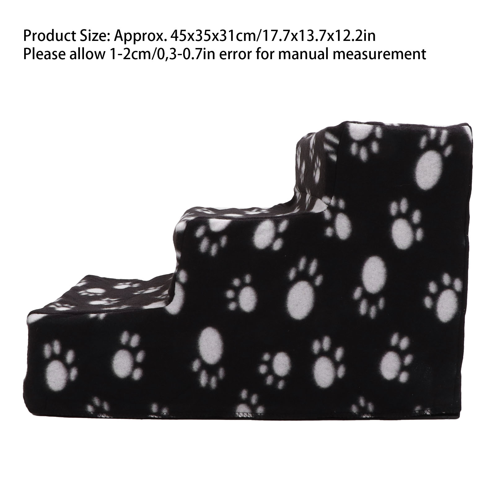 Pet Climbing Ladder 3 Tiers Portable Non Slip Removable Dog Stairs For Dogs And Cats