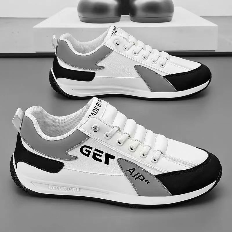 Mens Men's Casual Breathable Walking Running Sports Sneaker Fashionable Board Shoes