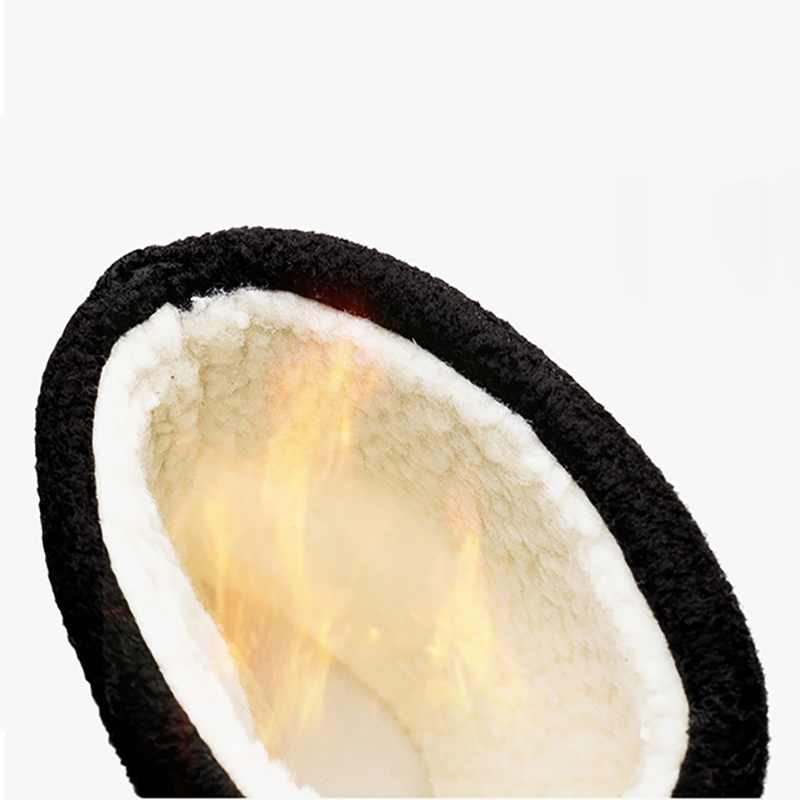 Fashion Men's Rain Boots Winter Cotton Warm Work Boots Men Wear-resistant Outdoor Work Rubber Boot Waterproo Boot Fishing Shoes