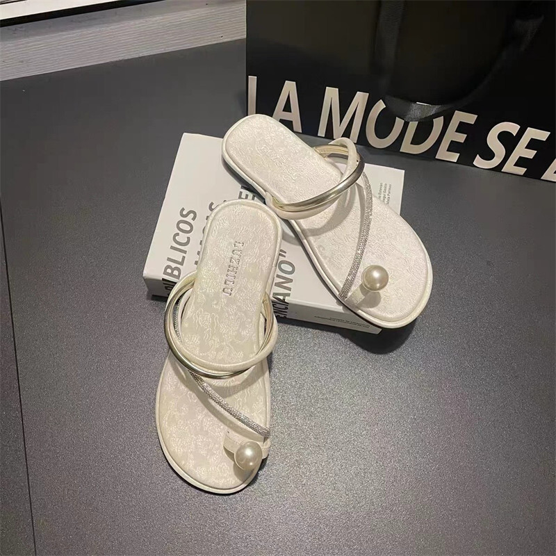 Flip Rubber ps Women Summer Slides Pantofle Hawaiian Rome Scandals Shoes Woman 2024 Female Slippers Rubbe b35a 093