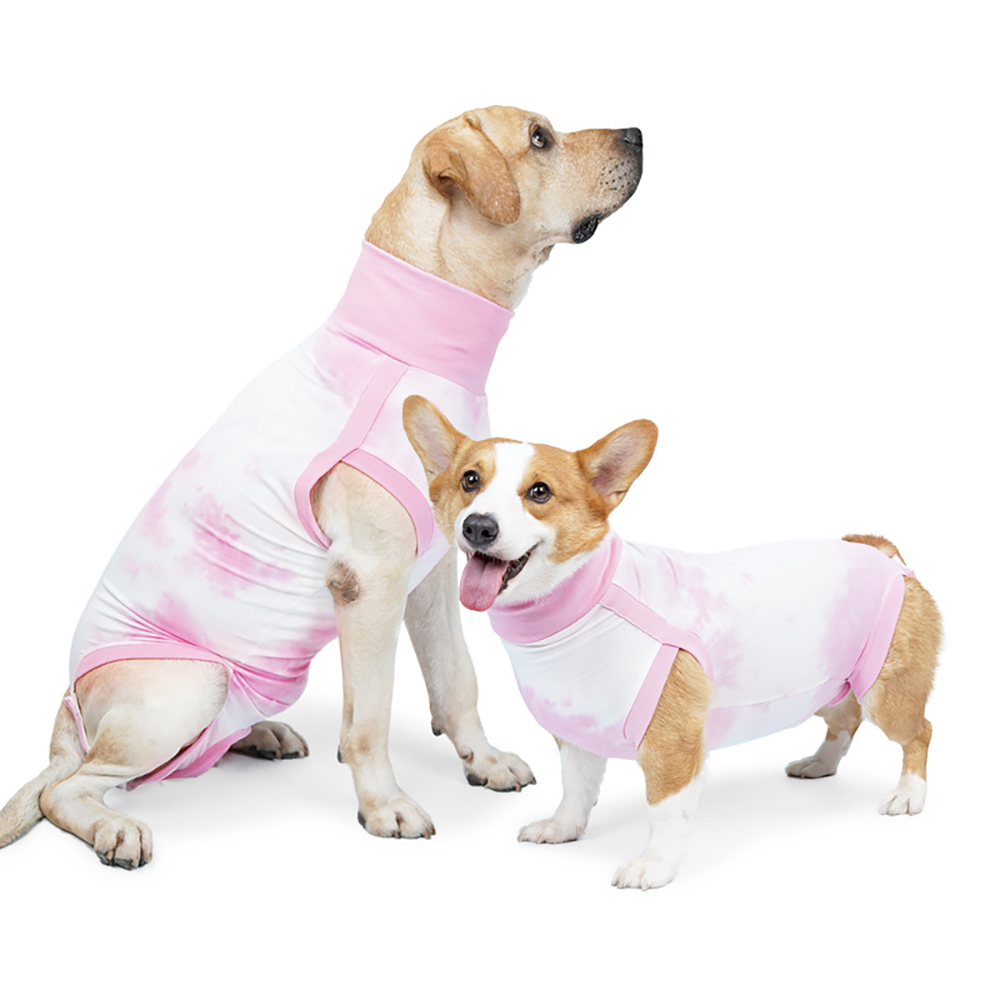 Dog Recovery Suit,Dog Surgical Suit for Abdominal Wounds,Dog After Surgery Recovery Snugly Suit,Prevent Licking Dog Bodysuit