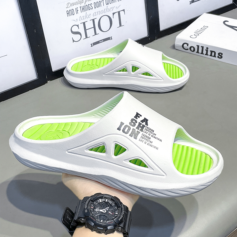 2024 Fashion Men Slippers Indoor Outdoor Sandals Beach Comfortable Soft Slides Casual Shoes Mens Home Slippers Big Size 45 46
