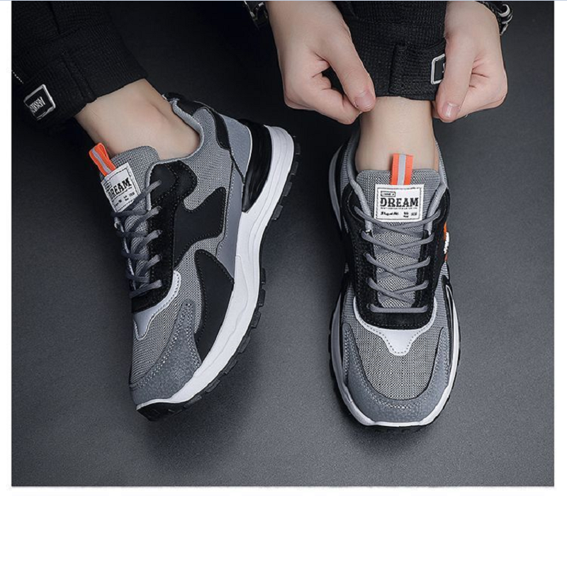 2024 Summer New Casual Comfort Shoes Versatile Flyknit Mesh Sports Shoes Thin Breathable Running Shoes