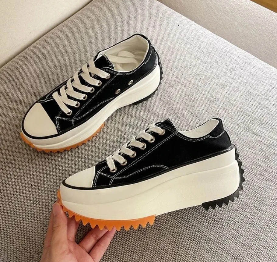 Sneaker for Women Summer New Platform Canvas Fashion Woman Sport Casual Vulcanized Shoes Female Chaussure Femme