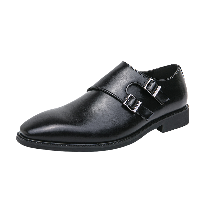 Hot Selling High-end Banquet Dress Shoes Europe America Office Men's Business Casual Shoes Pointed Men's Loafers Free Delivery