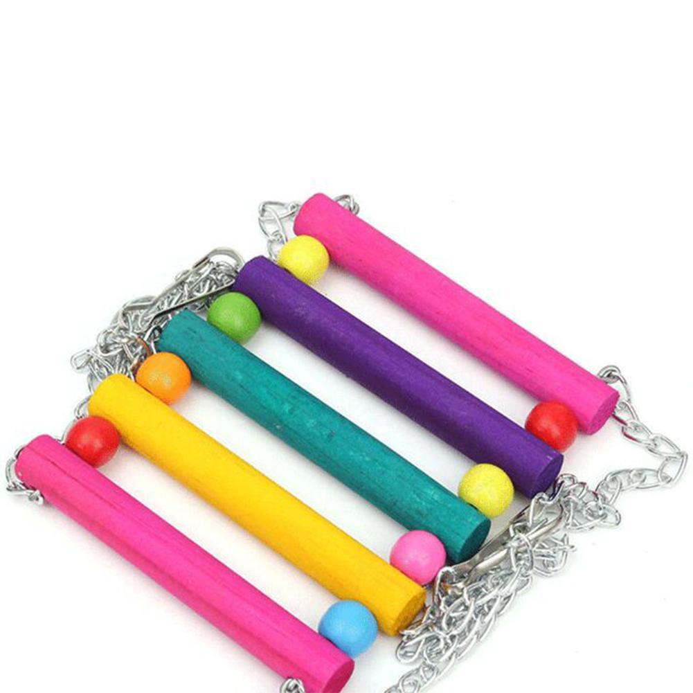 Bird Parrot Swing Toy Pet Bird Parrot Parakeet Budgie Cockatiel Cage Hammock Swing Toy Hanging Toy