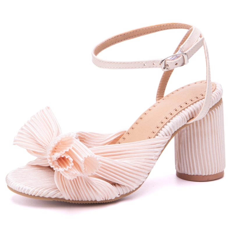 For Summer Women's Sandals 2024 Pink New Gold Gladiator Flip ps High Heels Party Wedding Shoes Female Large Size 45 9b6b