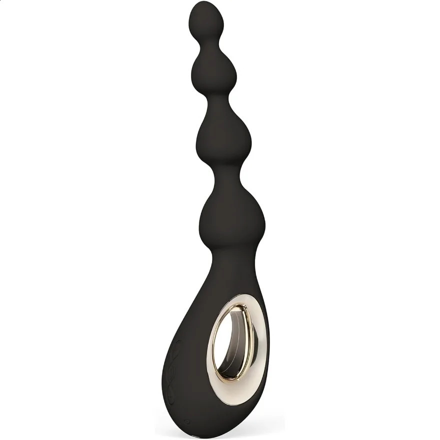 Soraya Beads Vibrating Anal Massager with BowMotion Technology and 8 Patterns Adult Toys 240711