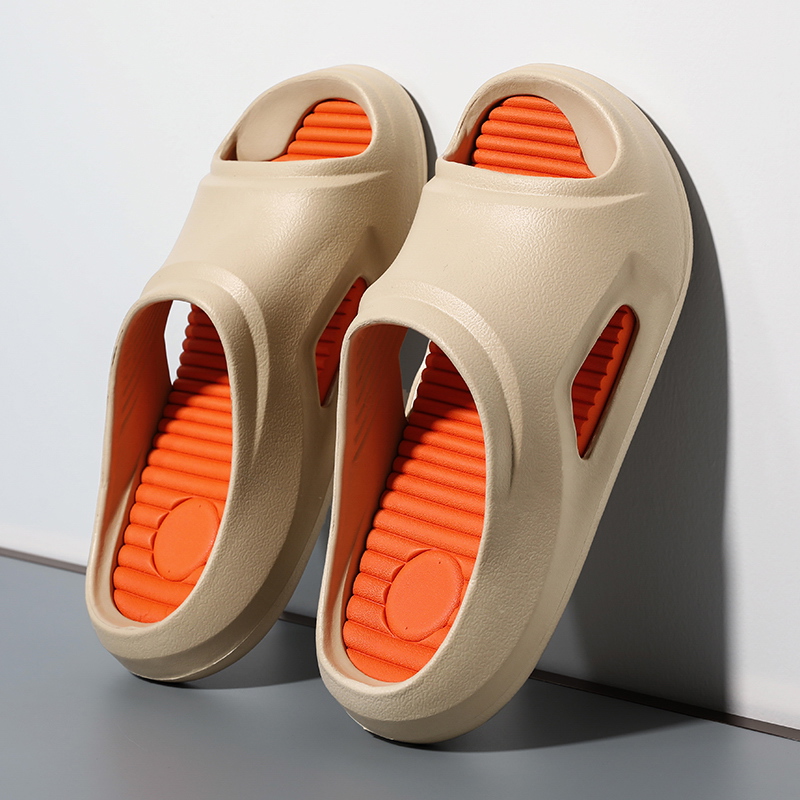 Fashion Men Slippers Indoor Outdoor Sandals Beach Soft Thick Sole Slides Trend Casual Shoes Mens Flip-flops Home Slippers Slides