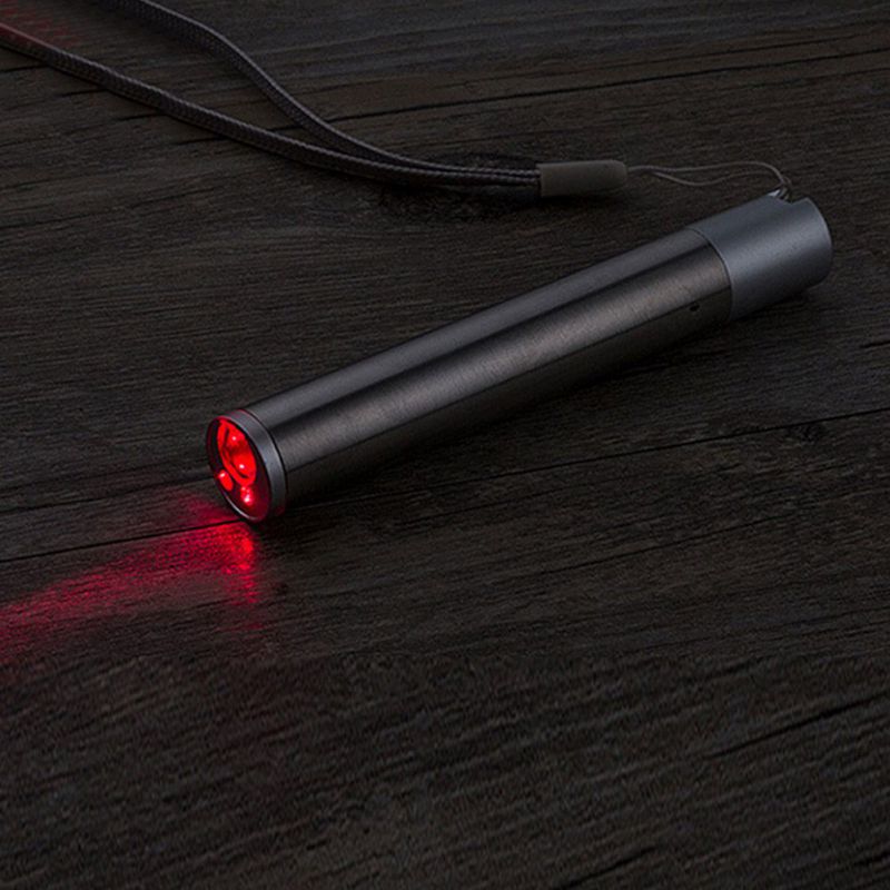 Laser Pointer Cat Toy 3 Gears Adjustable USB Rechargeable Pet Chaseing Tease Stick for Indoor Cats Training Exercise Portable