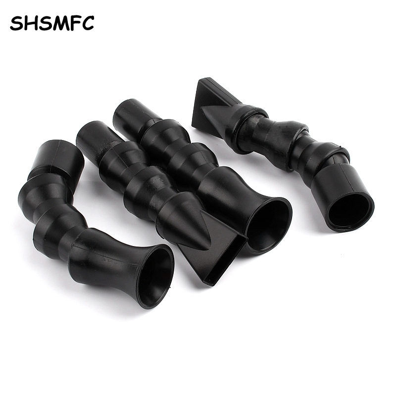 360Degree Adjustable Nozzle Water Outlet Pipe Water Flow Nozzle Duckbill Duck Horn Trumpet Mouth Style for Aquarium Filter Pump