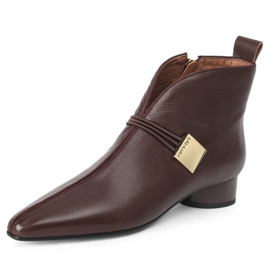 size Plus 33-41 women's genuine leather side zip autumn ankle boots high quality soft comfortable female casual short booties 4c49