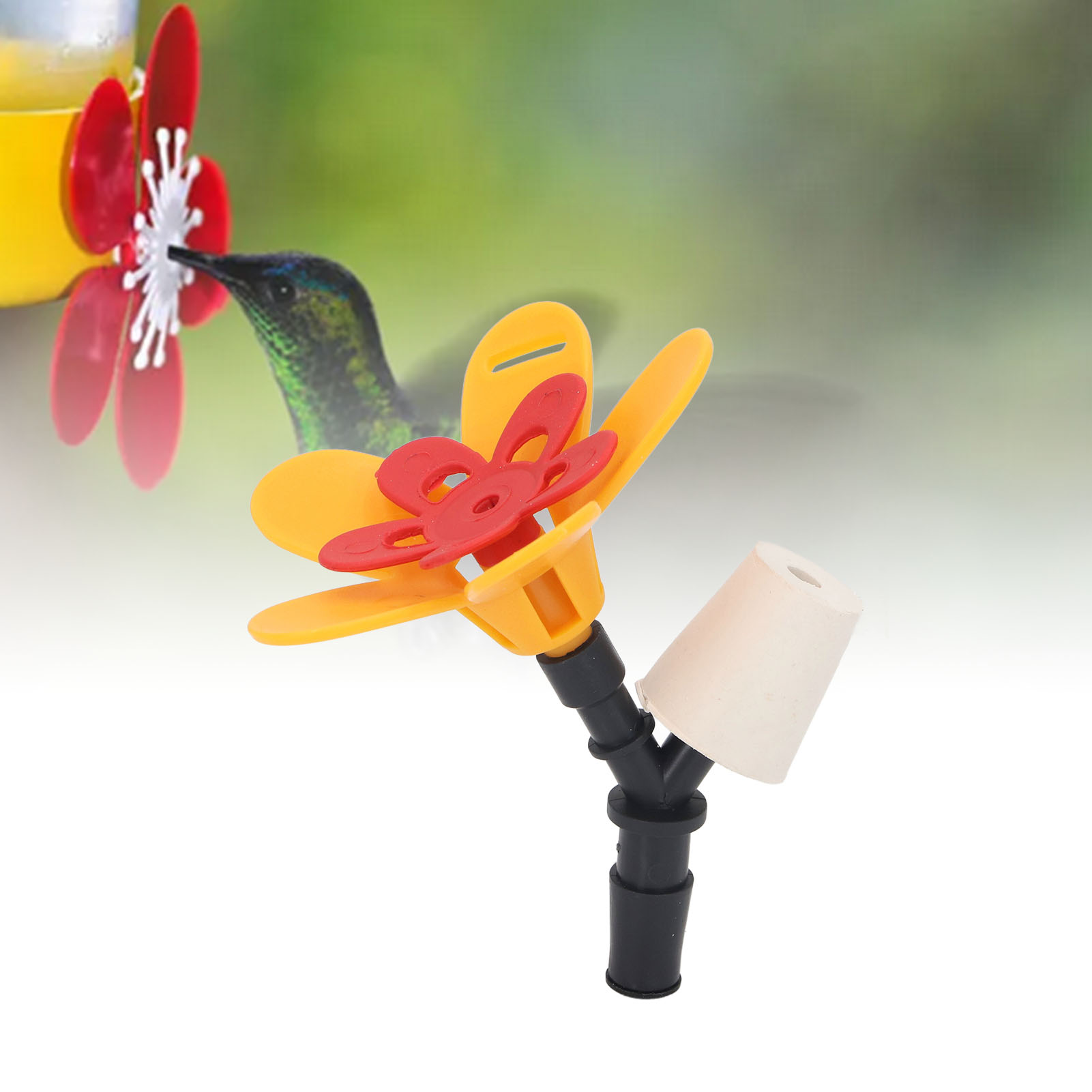 DIY Hummingbird Feeder Bottle, Recycling Safe Harmless Bird Feeding Flower Kit, Outdoor Garden Patio