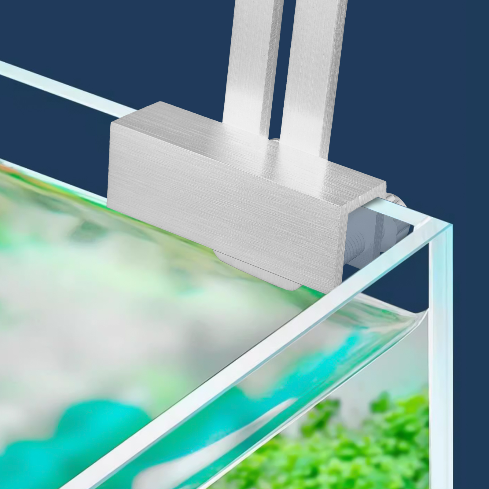 Fish Tank Light Bracket LED Bar Aquarium Lights Water Grass Lamp Aluminum Alloy Holder Stand for