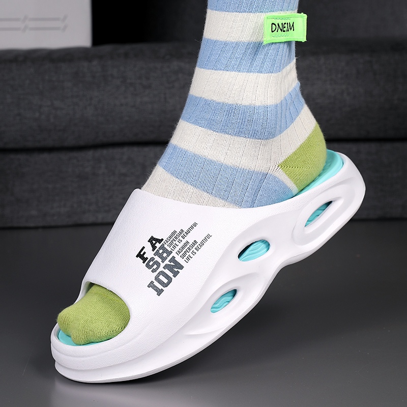 Men's Slippers Indoor Outdoor Sandals Beach Comfortable Soft Slides Casual Shoes Women Couple Flip-flops Home Slippers Sandals
