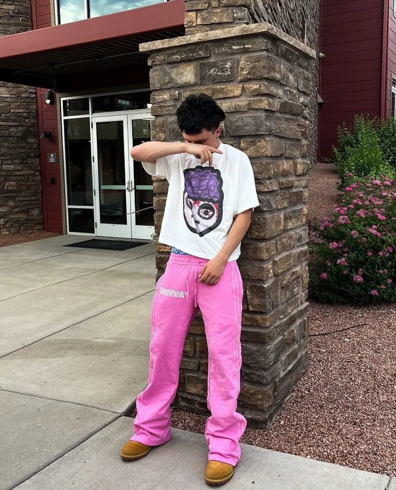 Y2k Pants Men double Embroidered waist Pantalones Sweatpants pants Clothing Homme Baggy Streetwear Aesthetic Wide Leg 240907