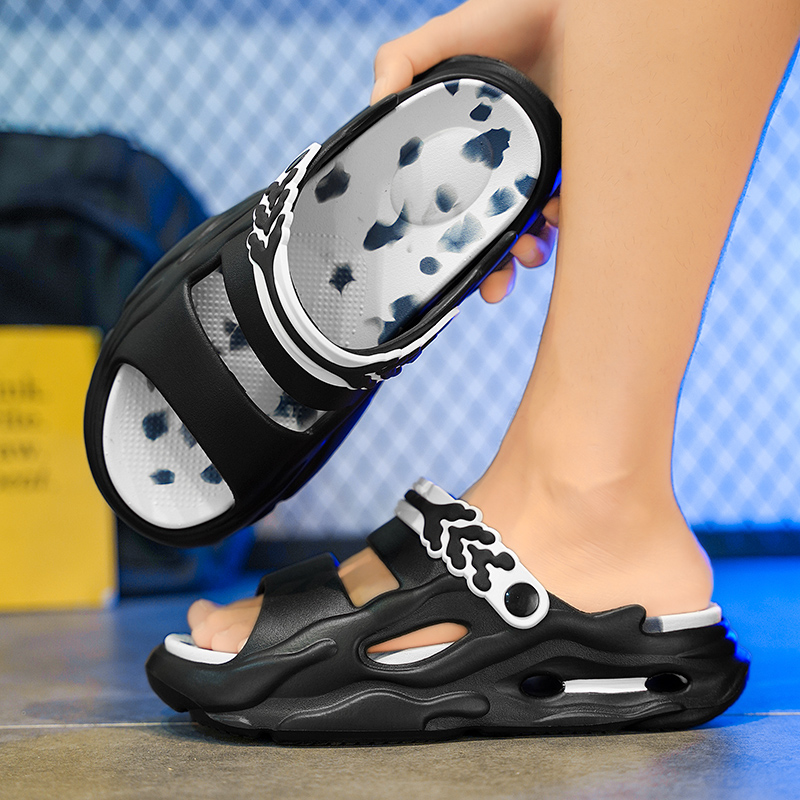 High Quality Men's Outdoor Sandals Slippers Beach Comfortable Slides Soft Clogs 2024 Men Casual Shoes Men Women Beach Sandals