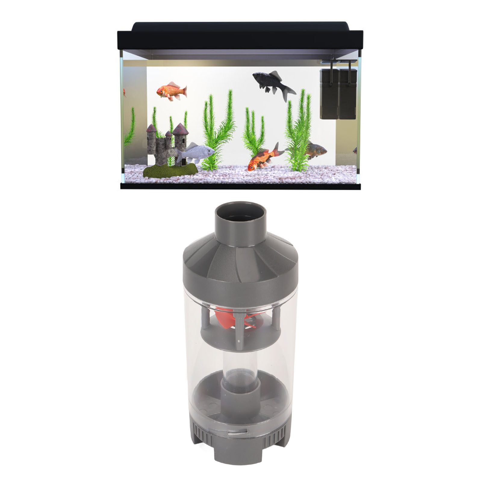 Aquarium Internal Filter for Fish Tank, Professional Filtration System, Quiet and Compact, High Efficiency