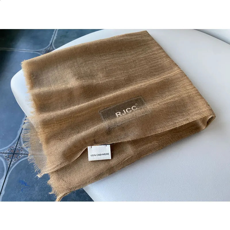 Women Scarves Solid Color Plain 100% Cashmere Square Scarf High Quality Spring Summer Female Light Soft Shawl Headscarf 240909