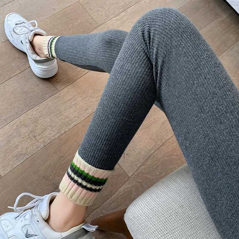 Thermal Leggings Woman Pants High Waist 2023 Winter Sexy Slimming Warm Fleece Lined Tights Casual Super Elasticity Ladies LegginX240914