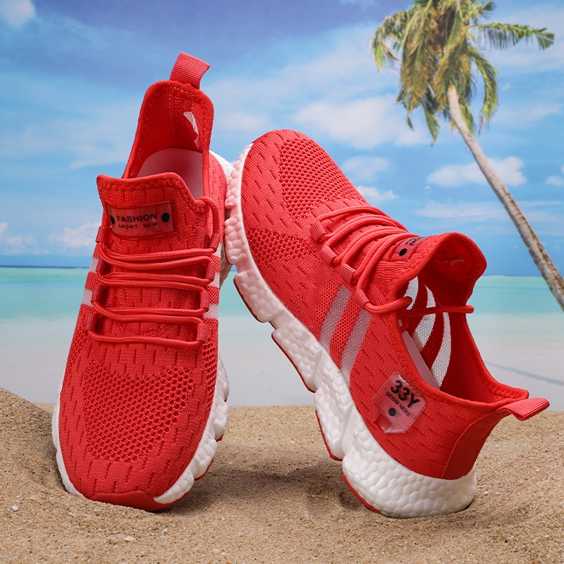 Dropshipping Men Shoes Casual Sneakers Striped Breathable Running Shoes Comfortable Walking Shoes Tenis Masculino Footwear Male