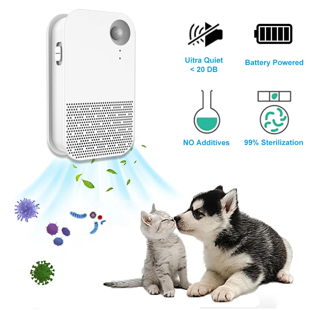 Smart Pet Deodorizer Odor Purifier Air For Litter Box Dog Toilet Home Cleaner Deodorization Accessories