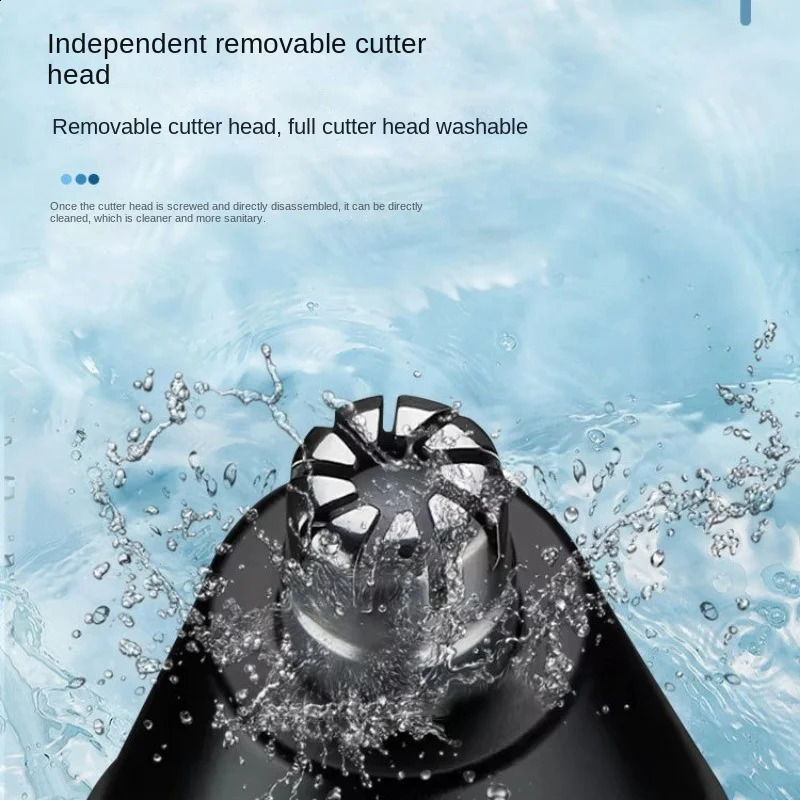 Electric Nose Hair Trimmer Implement Shaver Clipper Men Women Ear Neck Eyebrow Man Clean Trimer Razor Remover Kit 240911