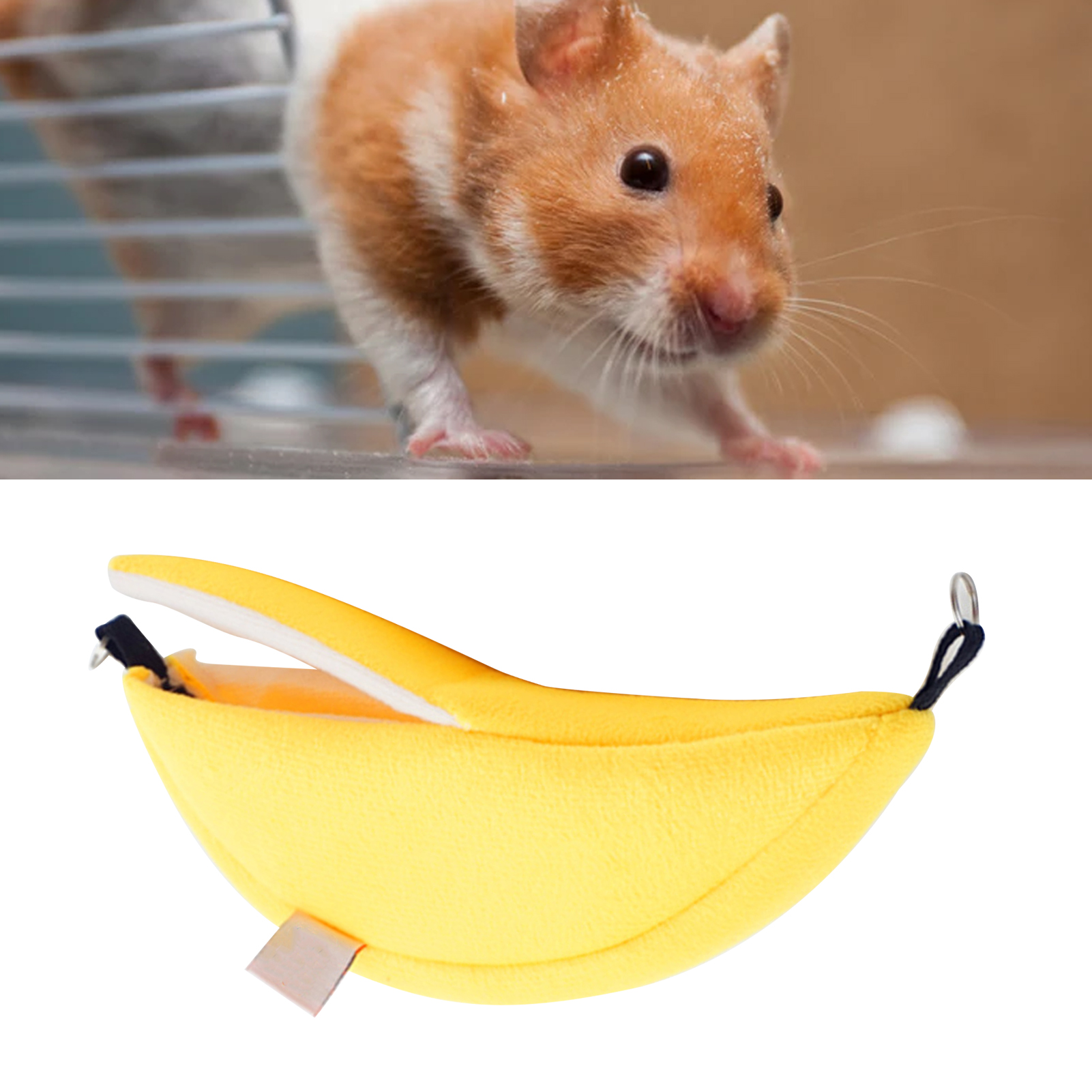 Banana Shape Hammock Soft Comfortable Warm Autumn And Winter Small Animals Pets Hanging Hammock Bed House
